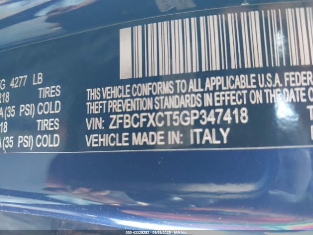 2016 FIAT 500X ZFBCFXCT5GP347418 Photo 8