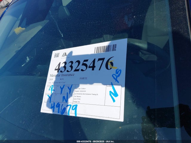 3KPF24AD7KE121647 KIA mpi nu