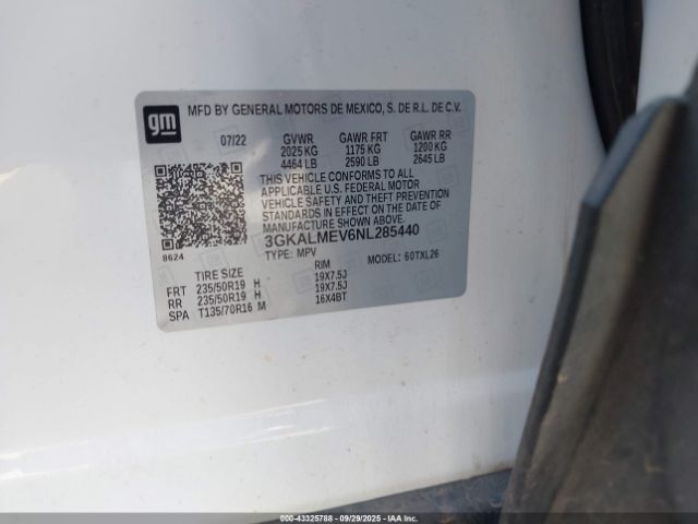 2022 GMC TERRAIN 3GKALMEV6NL285440 Photo 8