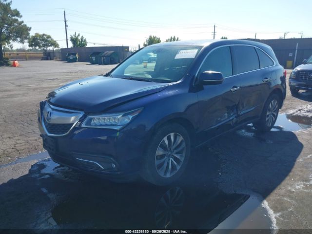 2014 ACURA MDX 5FRYD4H42EB007660 Photo 1