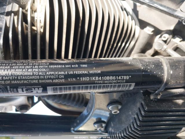 2011 HARLEY-DAVIDSON FLHX 1HD1KB410BB614789 Photo 9