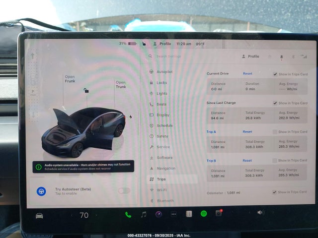 2025 TESLA MODEL 3 5YJ3E1EA1SF038993 Photo 6