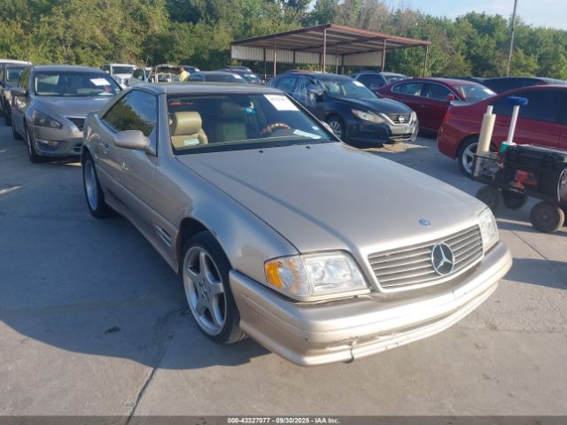 2001 MERCEDES-BENZ SL 500 WDBFA68F21F197561