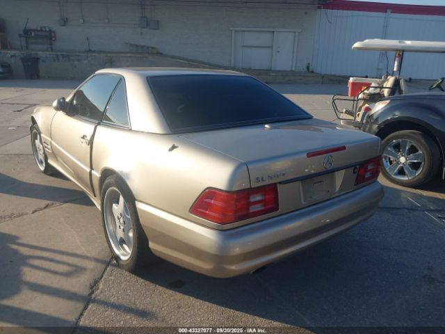 2001 MERCEDES-BENZ SL 500 WDBFA68F21F197561 Photo 2