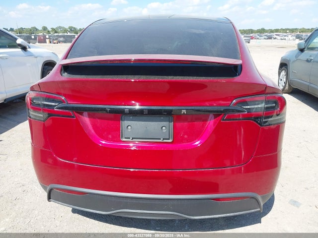 43327089 :رقم المزاد ، 7SAXCAE58SF470056 vin ، 2025 Tesla Model X Long Range مزاد بيع