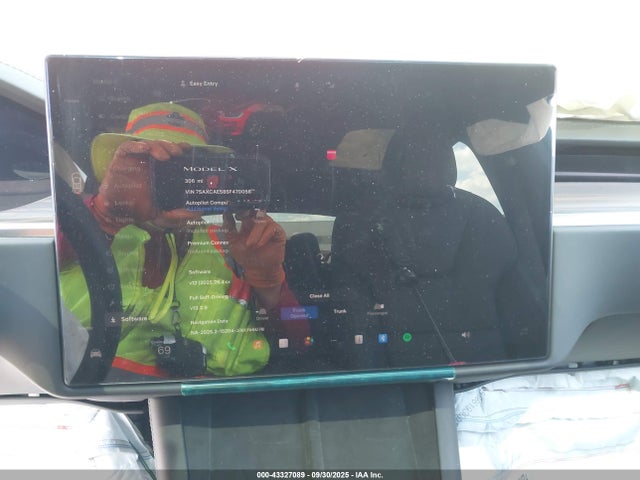 43327089 :رقم المزاد ، 7SAXCAE58SF470056 vin ، 2025 Tesla Model X Long Range مزاد بيع