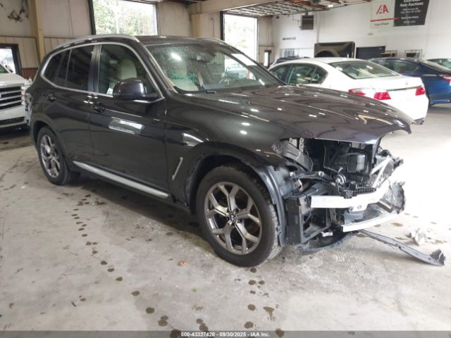 2022 BMW X3 5UX43DP01N9L40264