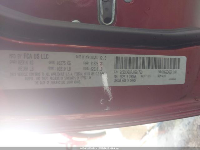 2018 CHRYSLER 300 2C3CCAEG7JH301723 Photo 8