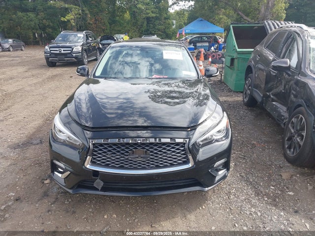 43327764 :رقم المزاد ، JN1EV7AR3JM610114 vin ، 2018 Infiniti Q50 3.0t Luxe مزاد بيع