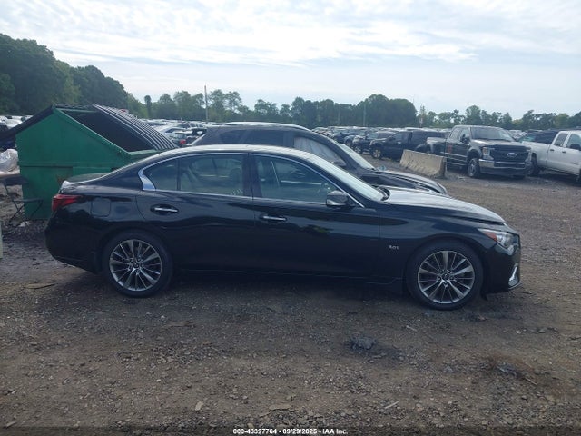43327764 :رقم المزاد ، JN1EV7AR3JM610114 vin ، 2018 Infiniti Q50 3.0t Luxe مزاد بيع