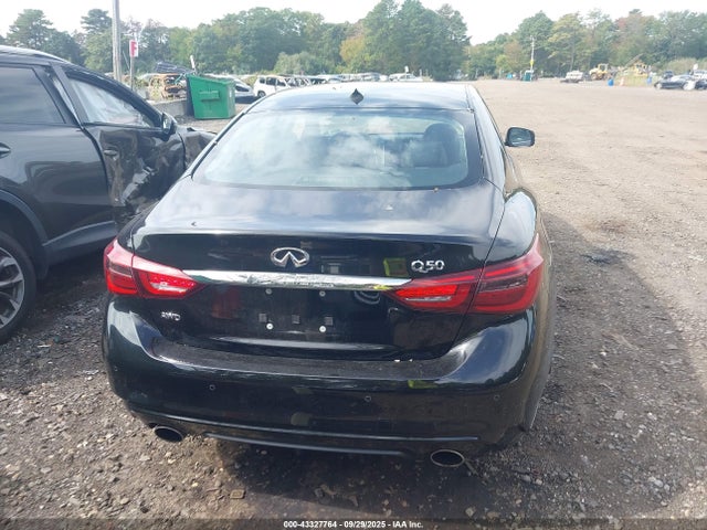 43327764 :رقم المزاد ، JN1EV7AR3JM610114 vin ، 2018 Infiniti Q50 3.0t Luxe مزاد بيع