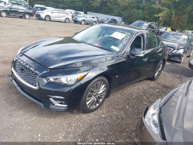 43327764 :رقم المزاد ، JN1EV7AR3JM610114 vin ، 2018 Infiniti Q50 3.0t Luxe مزاد بيع