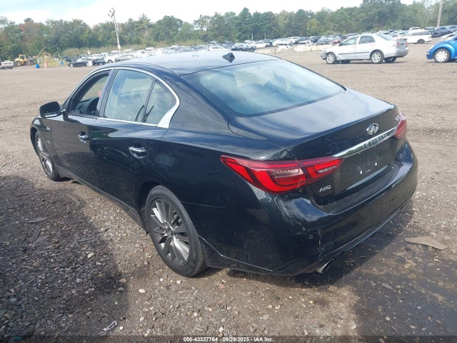 43327764 :رقم المزاد ، JN1EV7AR3JM610114 vin ، 2018 Infiniti Q50 3.0t Luxe مزاد بيع