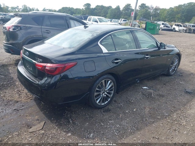 43327764 :رقم المزاد ، JN1EV7AR3JM610114 vin ، 2018 Infiniti Q50 3.0t Luxe مزاد بيع
