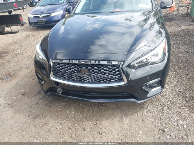 43327764 :رقم المزاد ، JN1EV7AR3JM610114 vin ، 2018 Infiniti Q50 3.0t Luxe مزاد بيع