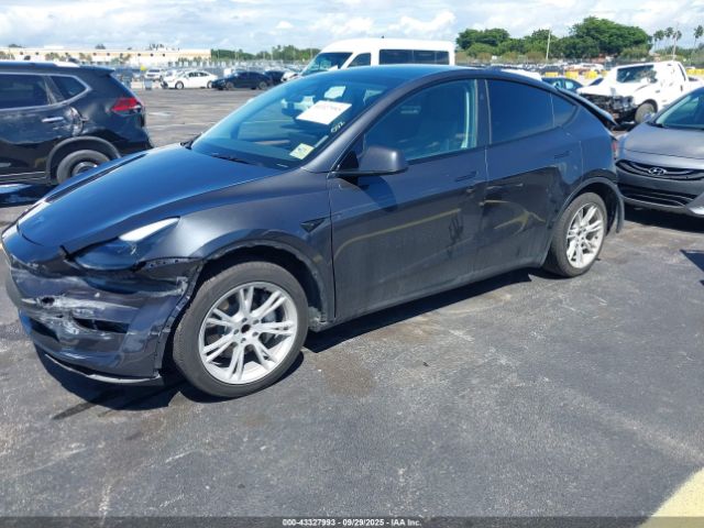 2024 TESLA MODEL Y 7SAYGDEDXRF050391 Photo 1