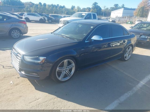 2013 AUDI S4 WAUBGAFL6DA150736 Photo 1