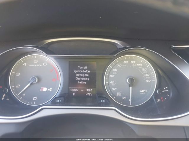 2013 AUDI S4 WAUBGAFL6DA150736 Photo 6