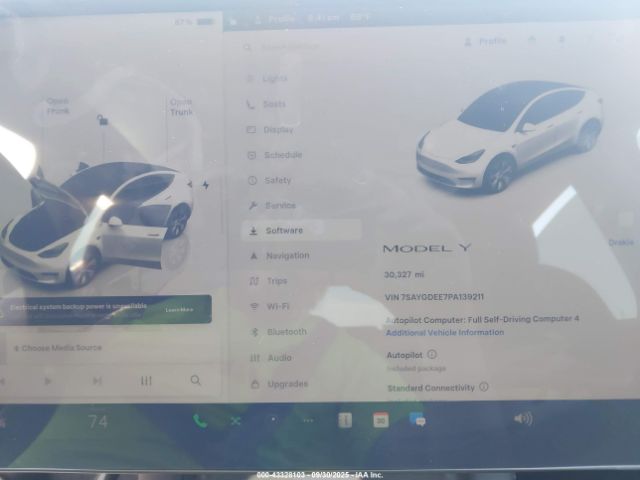 2023 TESLA MODEL Y 7SAYGDEE7PA139211 Photo 6