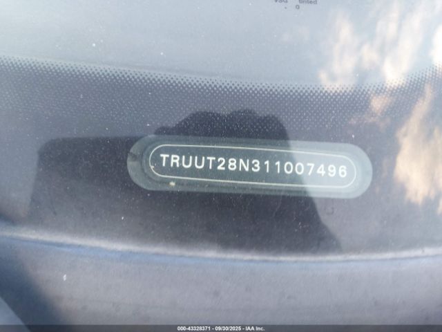 2001 AUDI TT TRUUT28N311007496 Photo 8