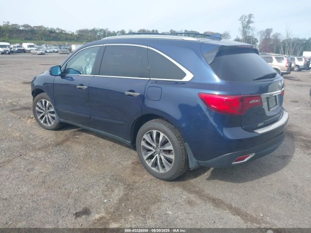 2016 ACURA MDX 5FRYD4H40GB018787 Photo 2
