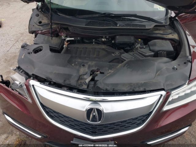 2016 ACURA MDX 5FRYD4H22GB030888 Photo 9