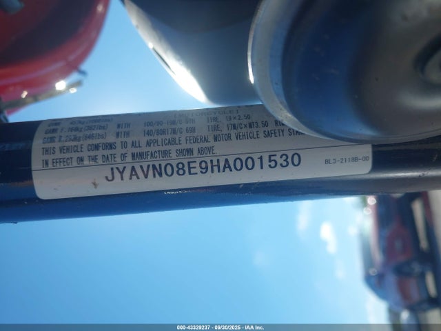 Yamaha 2017 2017 JYAVN08E9HA001530 Image 10