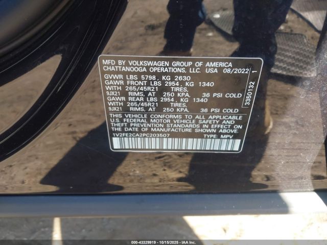 2023 VOLKSWAGEN ATLAS CROSS SPORT 1V2FE2CA2PC203507 Photo 8