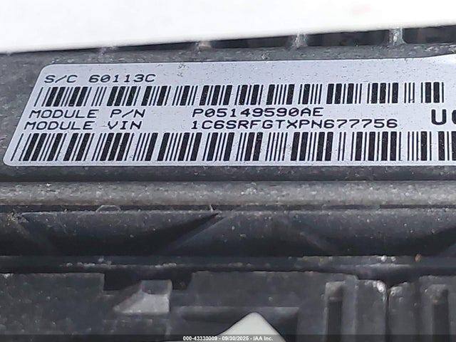 Aukcja sprzedaży 2023 Ram 1500 Tradesman  4x4 5'7 Box, vin: 1C6SRFGTXPN677756, numer aukcji: 43330009