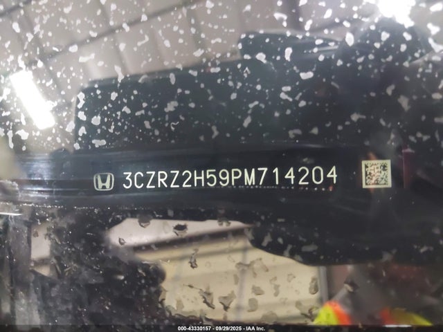 3CZRZ2H59PM714204 Honda Hr-v Awd Sport