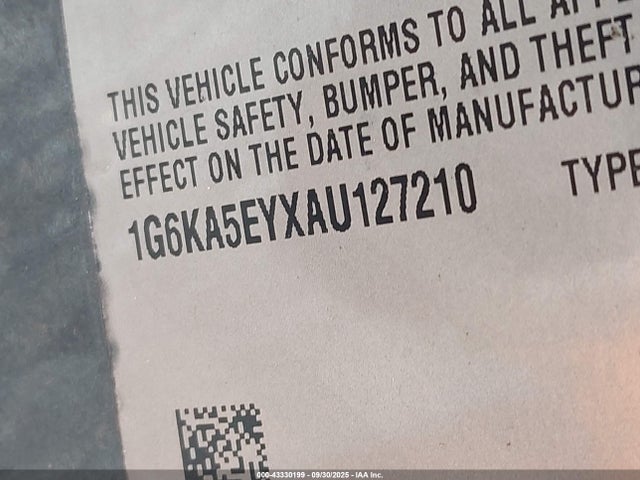 2010 CADILLAC DTS 1G6KA5EYXAU127210 Photo 8