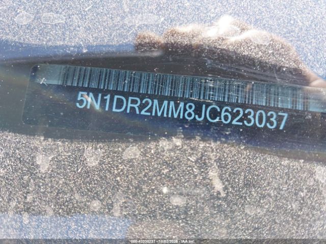 2018 NISSAN PATHFINDER 5N1DR2MM8JC623037 Photo 8