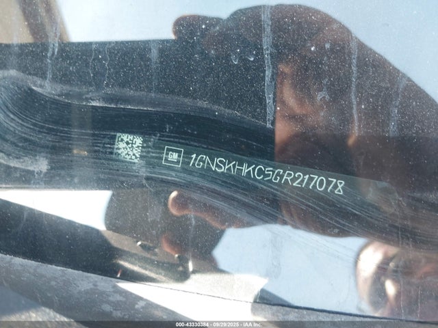 1GNSKHKC5GR217078 Chevrolet l83 - sidi, vvt, afm, e85 max, aluminum