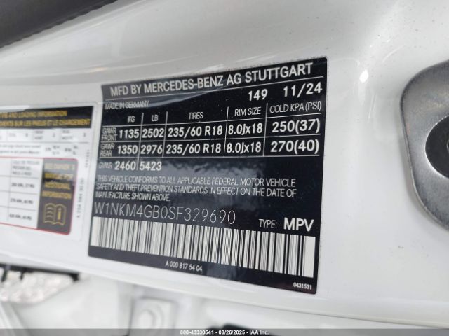 2025 MERCEDES-BENZ GLC 300 W1NKM4GB0SF329690 Photo 8
