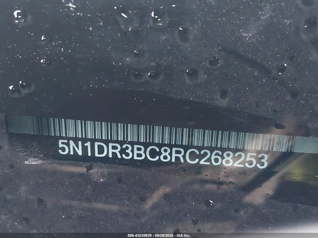 Aukcja sprzedaży 2024 Nissan Pathfinder Sv 4wd, vin: 5N1DR3BC8RC268253, numer aukcji: 43330629