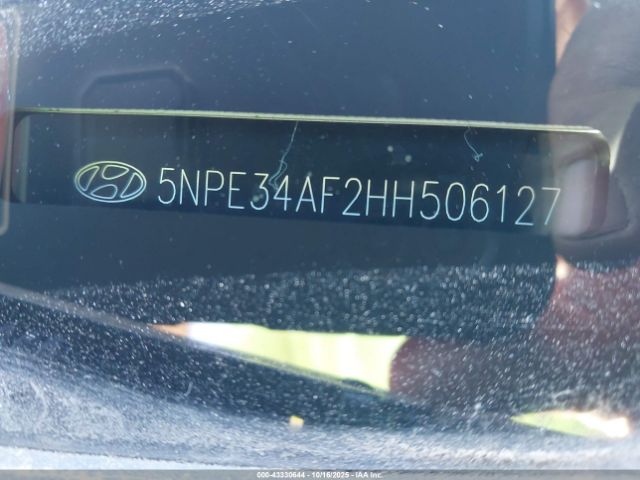 2017 HYUNDAI SONATA 5NPE34AF2HH506127 Photo 8