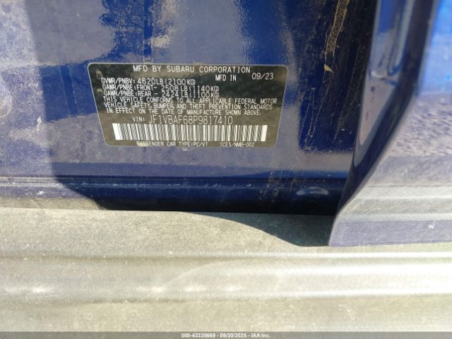 2023 SUBARU WRX JF1VBAF68P9817410 Photo 8