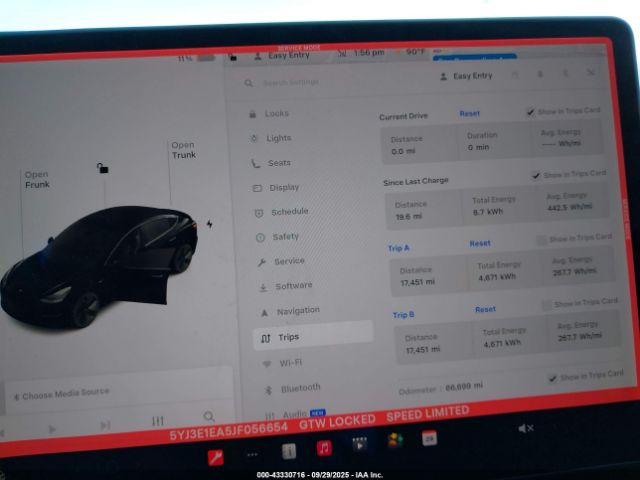 2018 TESLA MODEL 3 5YJ3E1EA5JF056654 Photo 6