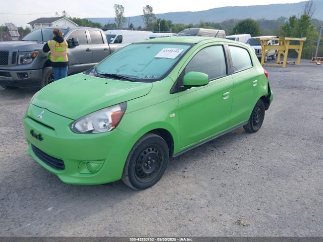 2015 MITSUBISHI MIRAGE ML32A3HJ2FH001765 Photo 1