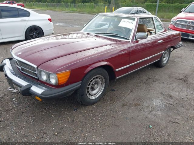 1985 MERCEDES-BENZ 380 WDBBA45C1FA018220 Photo 1