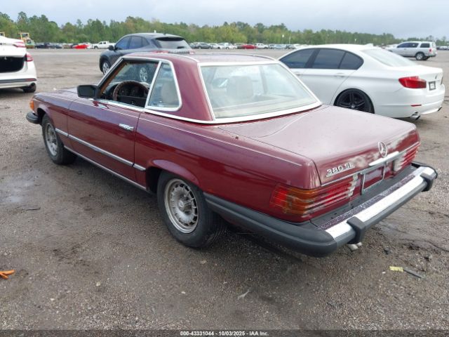 1985 MERCEDES-BENZ 380 WDBBA45C1FA018220 Photo 2