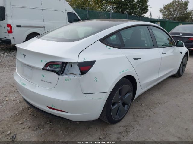 2022 TESLA MODEL 3 5YJ3E1EBXNF180157 Photo 3