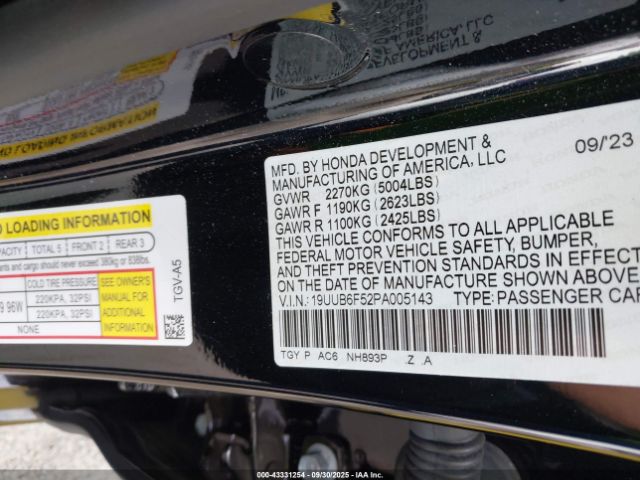 2023 ACURA TLX 19UUB6F52PA005143 Photo 8