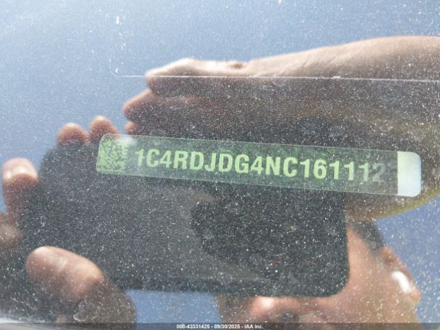 2022 DODGE DURANGO 1C4RDJDG4NC161112 Photo 8