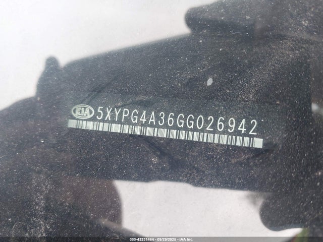Продажа на аукционе авто 2016 Kia Sorento 2.4l Lx, vin: 5XYPG4A36GG026942, номер лота: 43331464