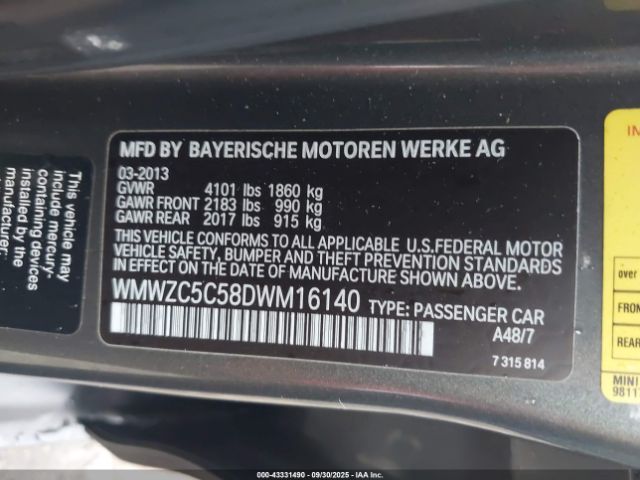 2013 MINI COUNTRYMAN WMWZC5C58DWM16140 Photo 8