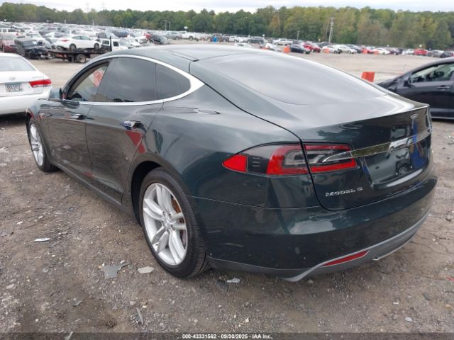 2014 TESLA MODEL S 5YJSA1H1XEFP37336 Photo 2