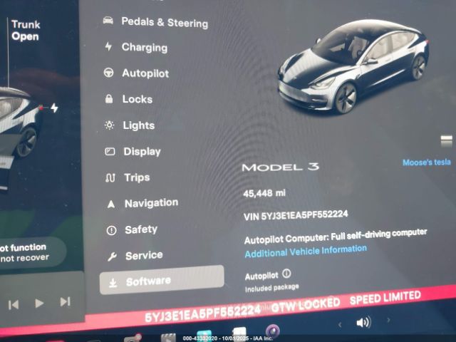 2023 TESLA MODEL 3 5YJ3E1EA5PF552224 Photo 6