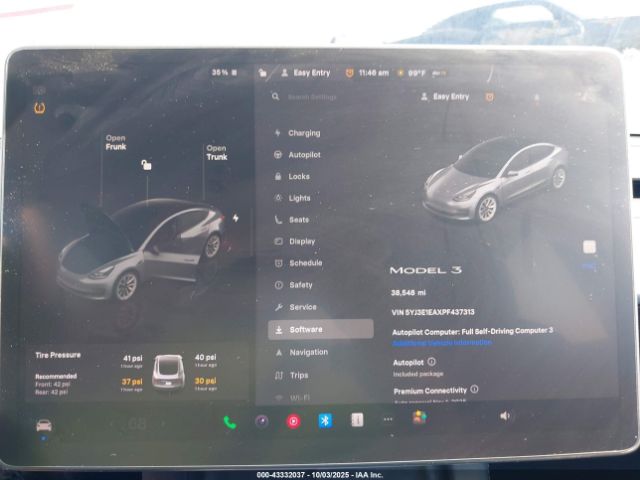 2023 TESLA MODEL 3 5YJ3E1EAXPF437313 Photo 6