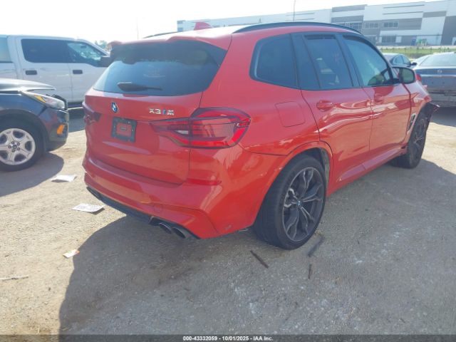 2020 BMW X3 M 5YMTS0C01LLT10705 Photo 3